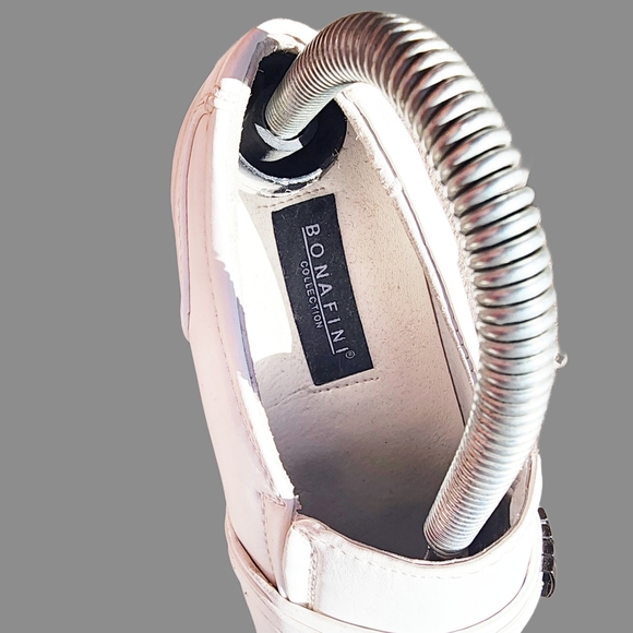 Bonafini Collection Boys/Men White Dress Shoes Size 4.5 - Picture 9 of 12